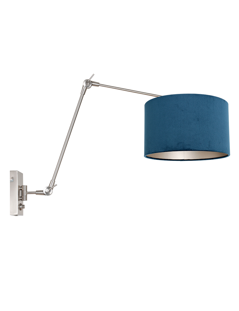 Lampe à poser en verre : Illuminez votre intérieur avec une touche de bleu